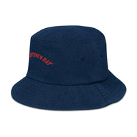 Denim Valentine's Day Bucket Hat